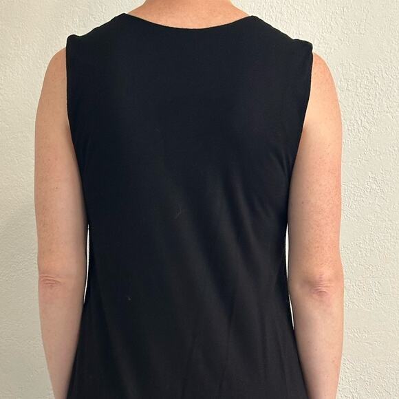The Row Jersey Knit Maxi Dress Black Sleeveless size XS - Picture 6 of 11